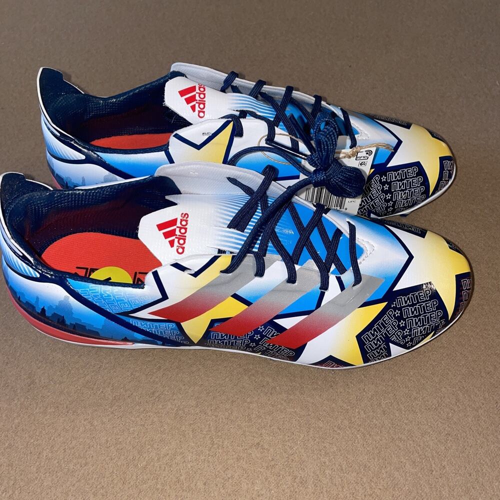 Adidas Game Mode FG Men’s Champions League Soccer Cleats Football Shoe SizeM5 W6
